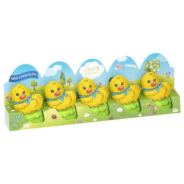 Lindt Mini Milk Chocolate Chicks, 5-Pack