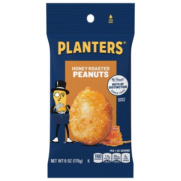 Planters Honey Roasted Peanuts, 6oz