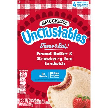 Smucker's Strawberry Uncrustables, 4-Pack