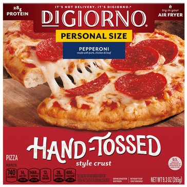 DiGiorno Traditional Crust Pepperoni Pizza, 9.3oz