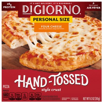 DiGiorno For One Four Cheese Pizza, 9.2oz