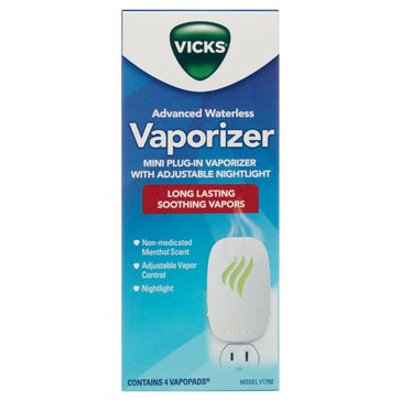 Vicks Advanced Soothing Vapors Waterless Vaproizer Plug In