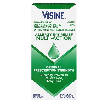 Visine Allergy Relief Multi-Action Eye Drops, .5 fl oz