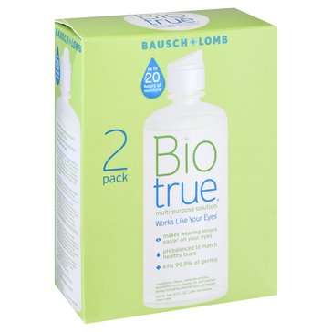 Bio True Multi-Purpose Solution 2 Pack, 10oz
