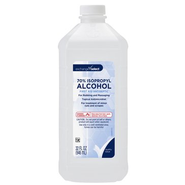 Exchange Select ISO Alcohol 70%, 32oz