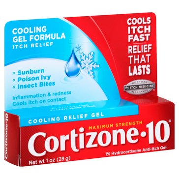 Cortizone 10 Cooling Relief Gel, 1oz