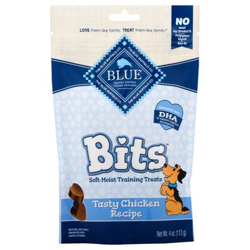 Blue Buffalo Chicken Bits Dog Treats, 4 oz