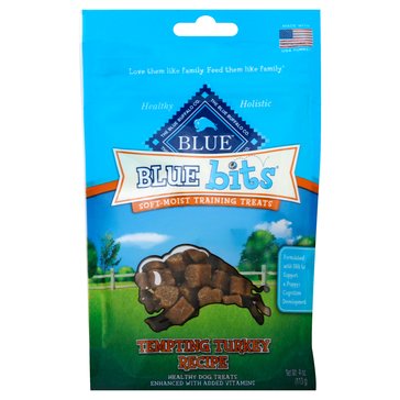 Blue Turkey Bits Treat Dog Treats, 4 oz