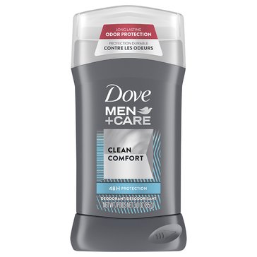 Dove Men's Clean Comfort Deodorant 3oz