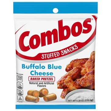 Combos Buffalo Blue Cheese Pretzels, 6.3oz