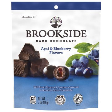 Brookside Dark Chocolate Acai & Blueberry Flavored Chocolates, 7oz