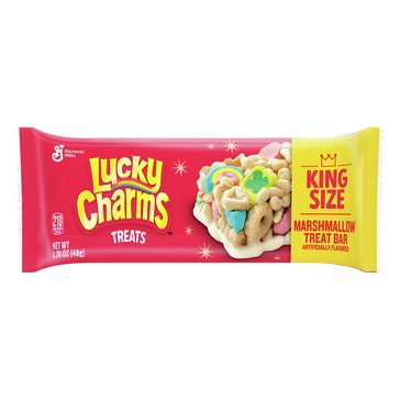 Lucky Charms King Size Marshmallow Treat Bar, 1.73oz