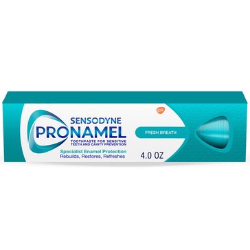 Sensodyne ProNamel Fresh Breath Toothpaste, 4oz
