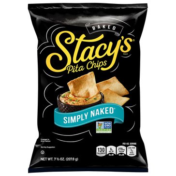 Stacy's Simply Naked Pita Chips, 8oz