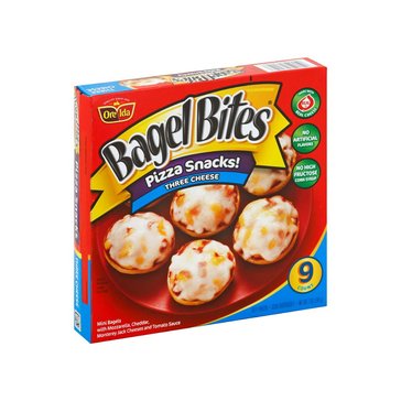 Bagel Bites Three Cheese Mini Pizzas, 9-Count
