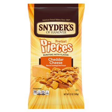 Snyder's of Hanover Cheddar Cheese Pretzels, 12oz