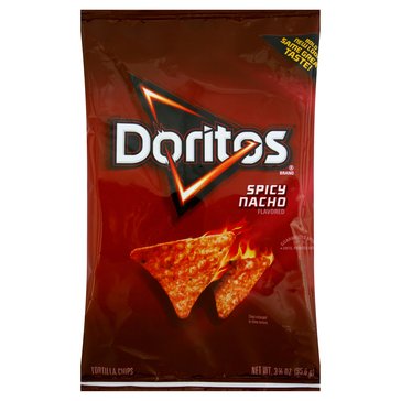 Doritos Spicy Nacho Tortilla Chips, 2.75oz