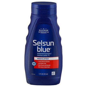Selsun Blue Medicated Dandruff Shampoo 11oz