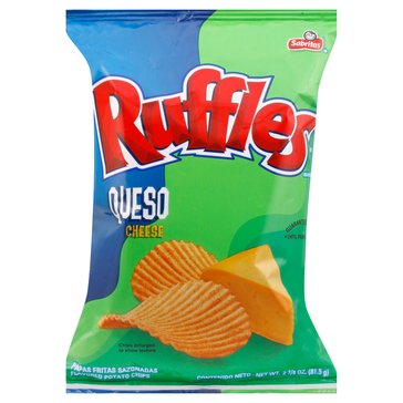 Ruffles Queso Chips, 2.5oz
