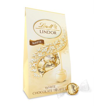 Lindt Lindor White Chocolate Truffles, 8.5oz