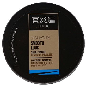 Axe Styling Smooth Look Shine Medium Hold Shine Finish Pomade 2.64oz