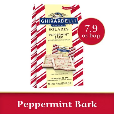 Ghirardelli Holiday Limited Edition Peppermint Bark Bag, 7.09oz