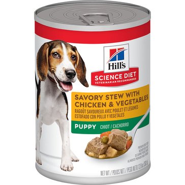 Hill's Science Diet Savory Stew Chicken & Vegetable Wet Dog Food