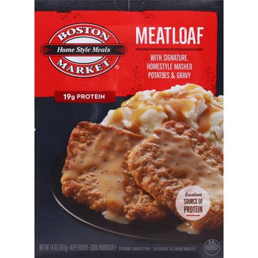 Boston Market Meatloaf with Homestyle Mashed Potatoes & Gravy, 14oz