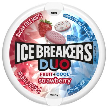 Ice Breakers Duos Strawberry Mints