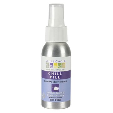 Aura Cacia Pillow Mist Spray Chill 2oz