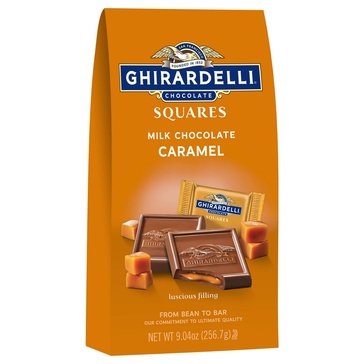 Ghirardelli Milk Chocolate & Caramel Squares, 9.04oz
