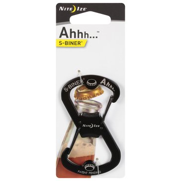 Nite Ize S-Biner Ahhh Bottle Opener Carabiner