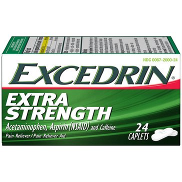 Excedrin Extra Strength Pain Relief Caplets 333S