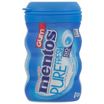 Mentos Pure Fresh Mint Gum, 3.53oz