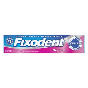 Fixodent Denture Cream, 2.4oz