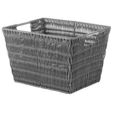 Whitmor Rattique Small Storage Tote