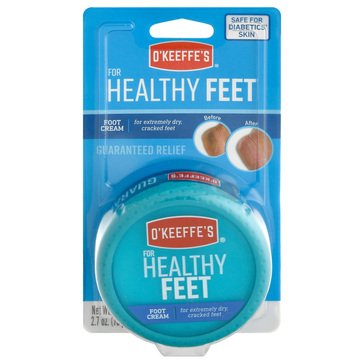 O'Keefe's for Healthy Feet Daily Foot Cream, 2.7oz 