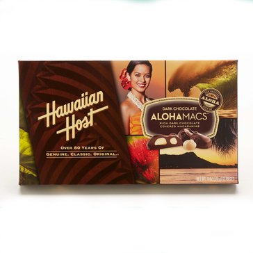 Hawaiian Host AlohaMacs Dark Chocolate, 6oz