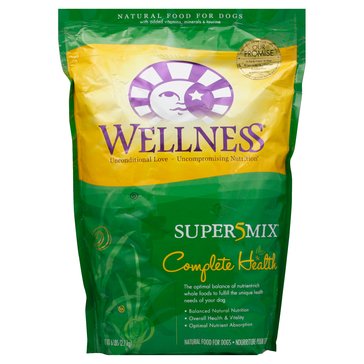 Wellness Super 5 Mix Lamb Dog Food, 5 lbs