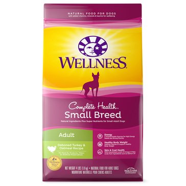 Wellness Small Breed Dog Food, 4 lbs