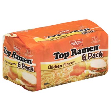 Nissin Top Ramen Chicken Flavor Noodles, 6-Pack_02.11.2025 graveyard_N/A on BOPIP