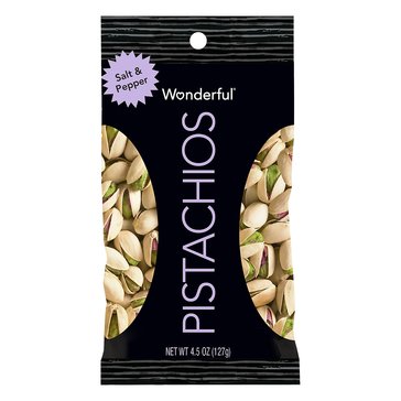 Wonderful Pistachio Salt & Pepper Nuts 4.5-Ounce