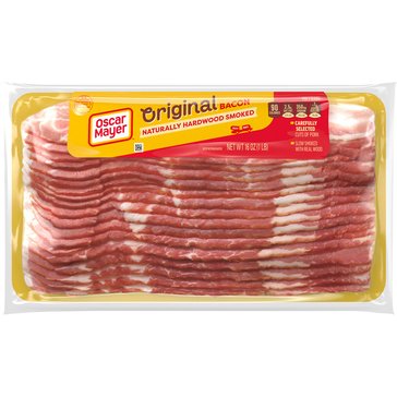 Oscar Mayer Hardwood Smoked Sliced Bacon, 16oz