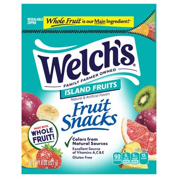 Welch's Island Fruit Fruit Snacks, 8oz
