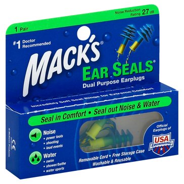 Mack's Ear Seals Dual Purpose Ear Plug
