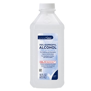 Exchange Select 70% Isopropyl Alcohol First Aid Antiseptic, 16oz