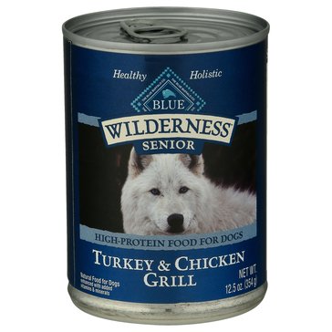 Blue Wilderness Senior Turkey & Chicken Dog Food