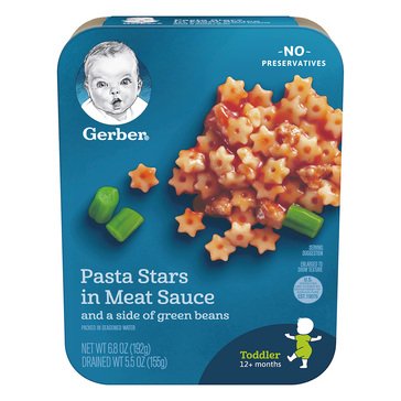 Gerber Graduates Stars and Meet Sauce Lil Entress, 7oz