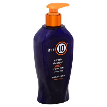 It's a 10 Miracle Shampoo Plus Keratin 10oz