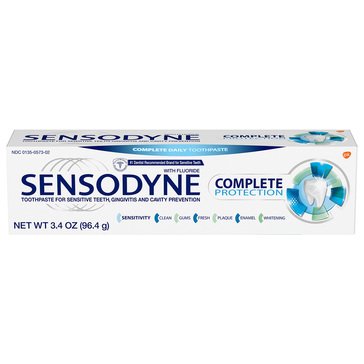 Sensodyne Complete Toothpaste, 3.4oz
